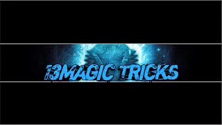 «13Magic Tricks» youtube banner