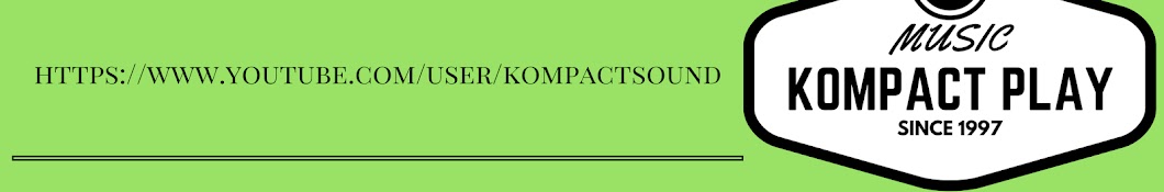 Kompact Play Music Avatar canale YouTube 