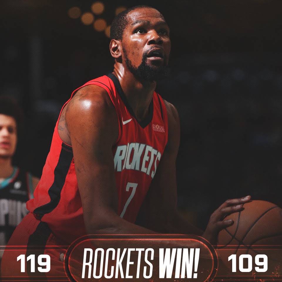 Post from Houston Rockets