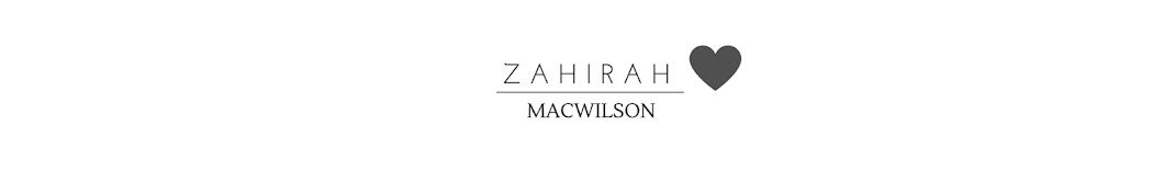 Zahirah Macwilson YouTube channel avatar