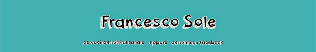 Francesco Sole رمز قناة اليوتيوب