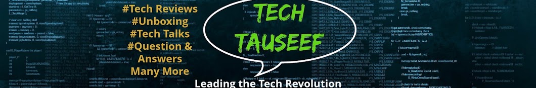 Tech Tauseef Avatar channel YouTube 