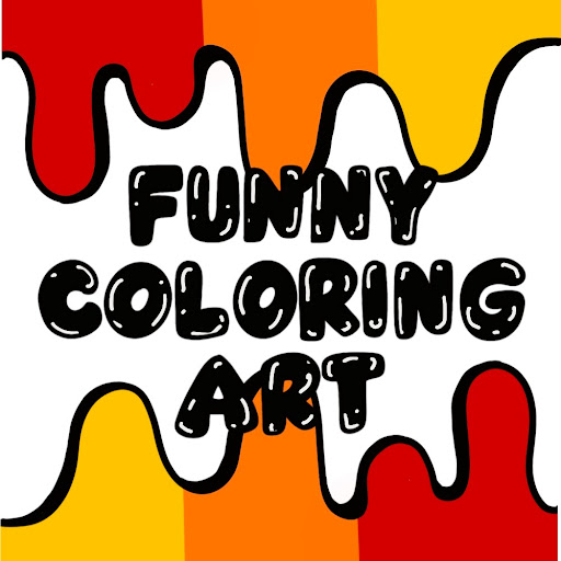 funny coloring art