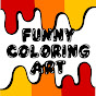 funny coloring art