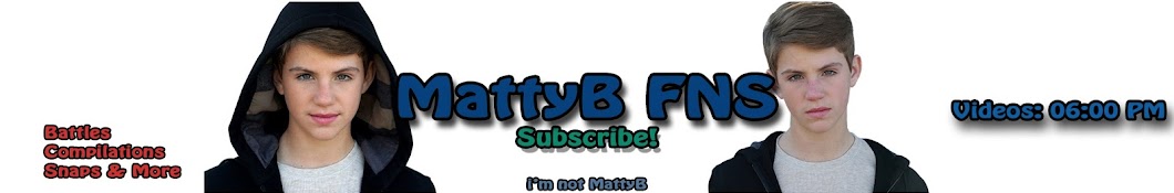 MattyB FNS Avatar canale YouTube 