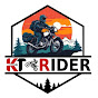 K T RIDER logo