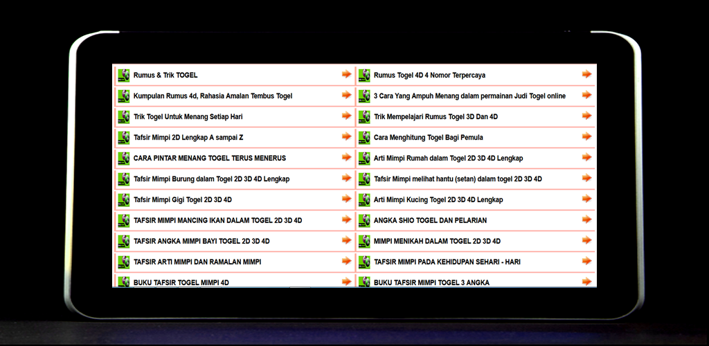 30 Trik Pintar Menang Togel Terus Menerus Apk