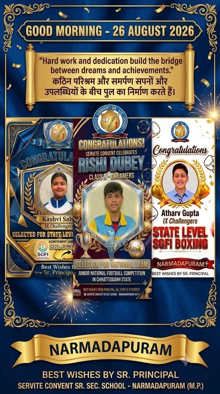 #SGFIAchievement #FootballExcellence #StudentAchievements #ProudMoment #ServiteC