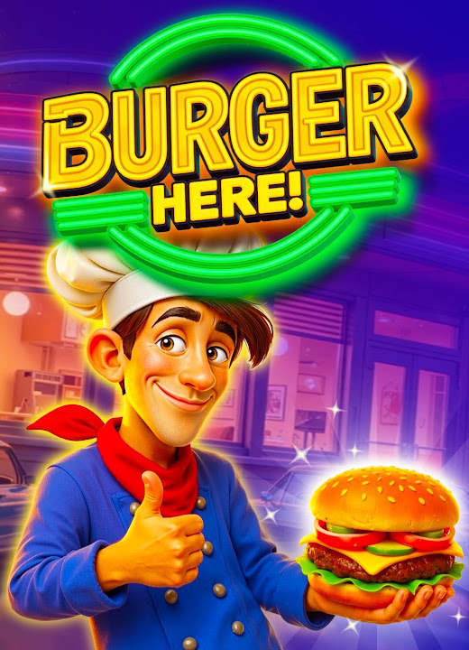 Burger Here! — cover art