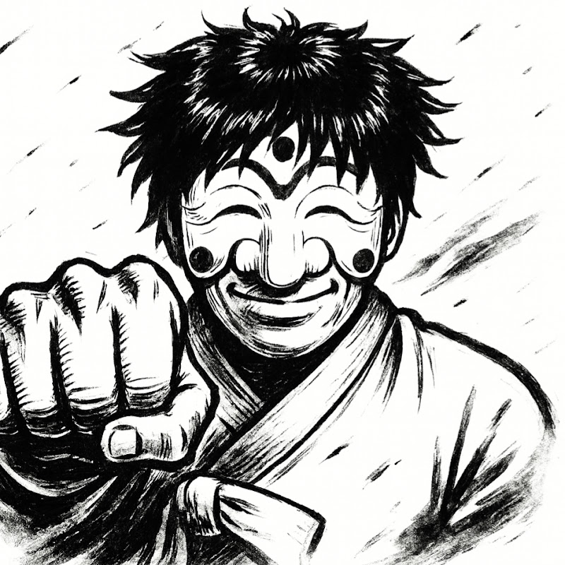 자전거 타는 각시탈 Logo