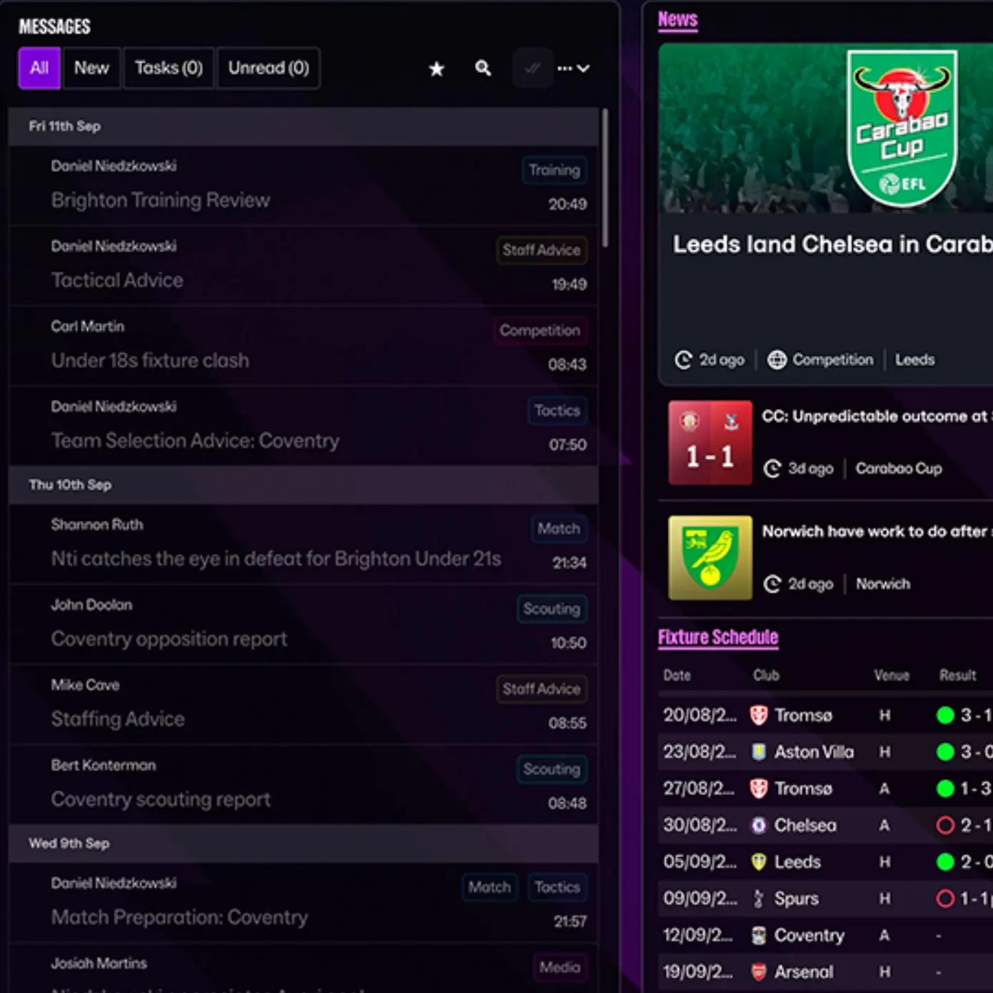 News: Football Manager 27 mostra la nuova interfaccia e promette meno clic per gestire la squadra ⚽