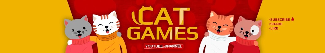 CAT GAMES यूट्यूब चैनल अवतार