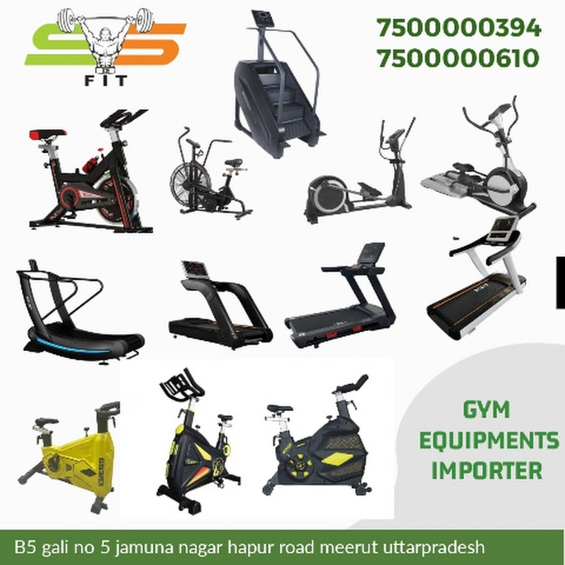SS fit Gym equipments manufacturer & importer