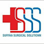 SURYAA SURGICAL SOLUTIONN SURYAA logo