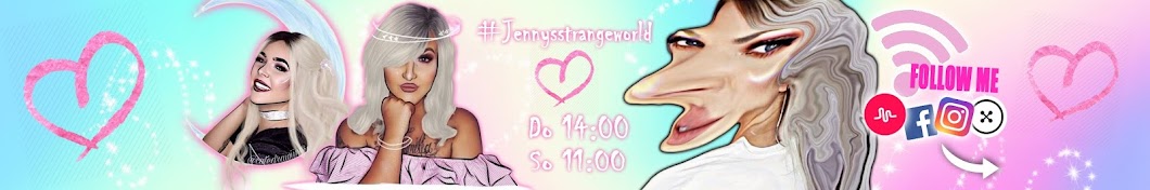 Jennys strange World رمز قناة اليوتيوب