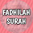 FADHILAH SURAH