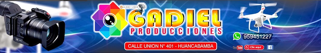 GADIEL PRODUCCIONES - HUANCABAMBA YouTube channel avatar