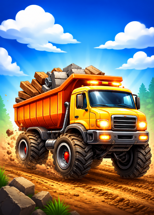 Construction Truck - Build a House — cover art