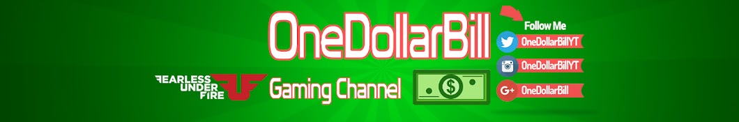 OneDollarBill رمز قناة اليوتيوب