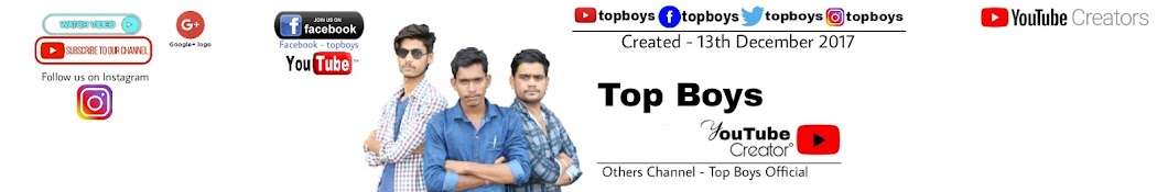 Top Boys यूट्यूब चैनल अवतार