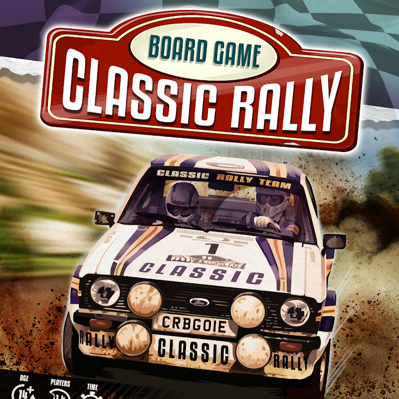 Classic Rally Board Game