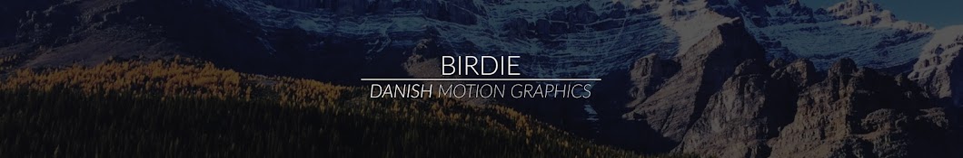 BirdieGraphiX - Danish Motion Graphics YouTube channel avatar