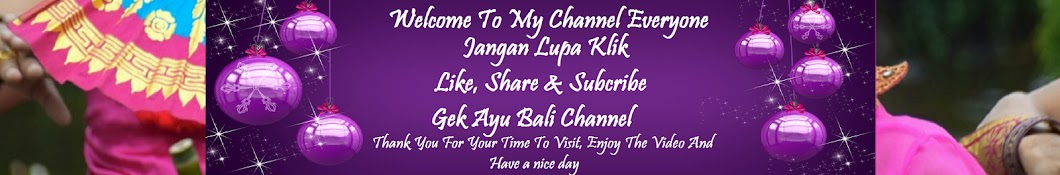 Gek Ayu Bali YouTube channel avatar