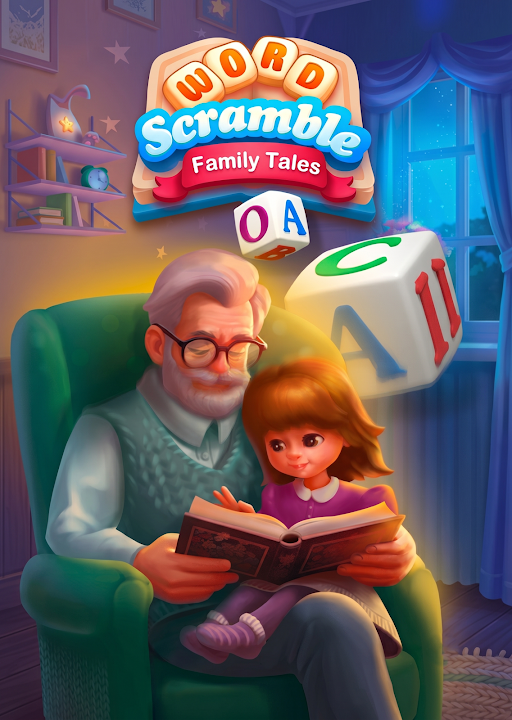 Word Scramble - Family Tales — cover art