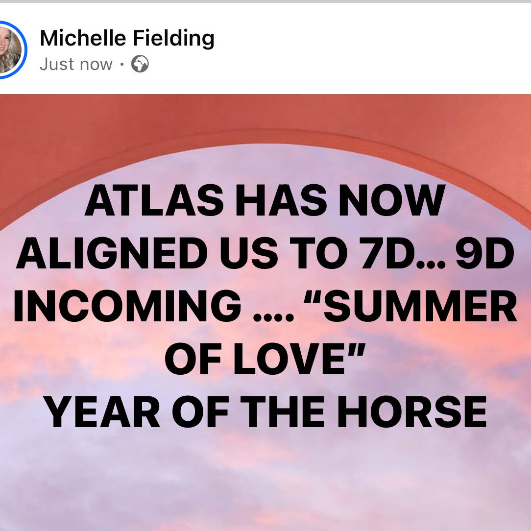 Post from Michelle Fielding -Spiritual Coach