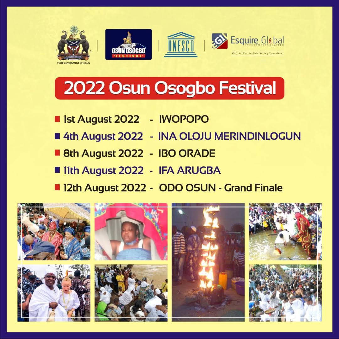 Save the Dates! Osun Osogbo Festival 2022 | Get a Better Life TV - YouTube
