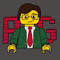 The Poli-Sci Brick Guy logo