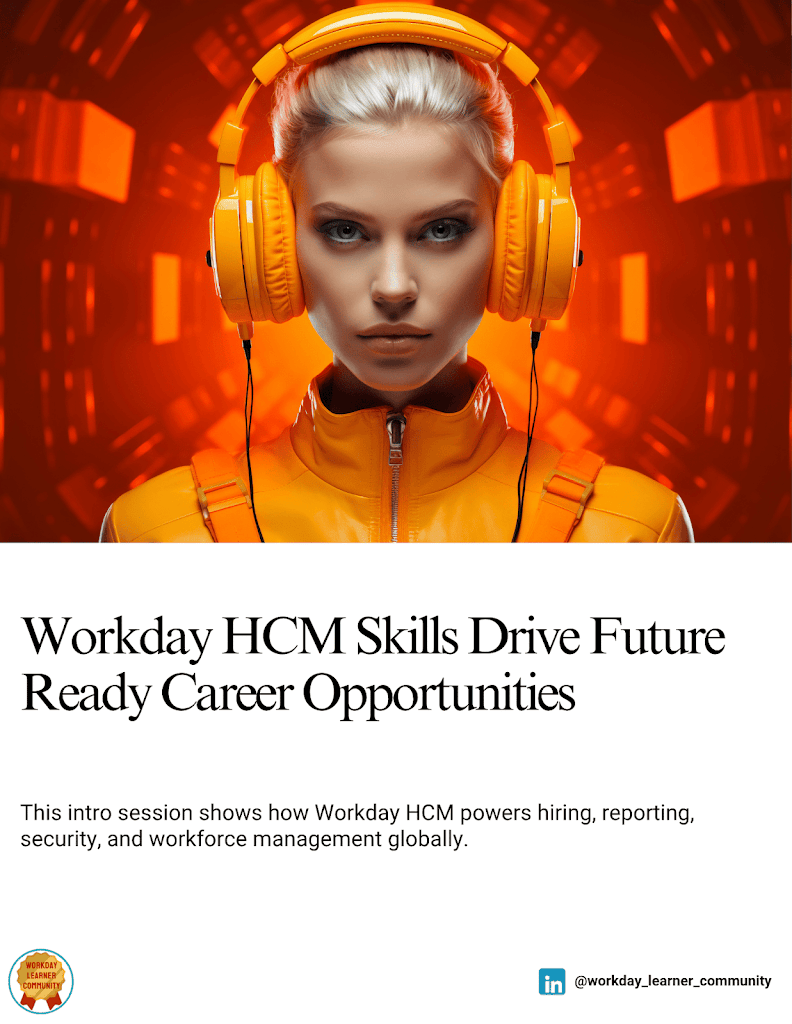 Post from Workday Learner Community