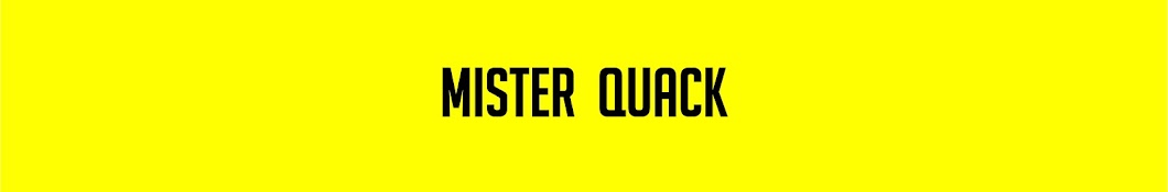 Mister Quack YouTube channel avatar