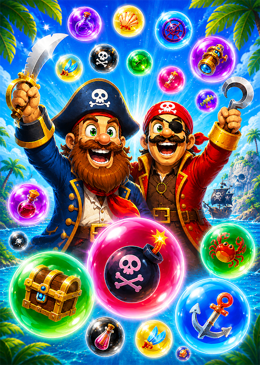 Sea Booty: Pirates Merge — cover art