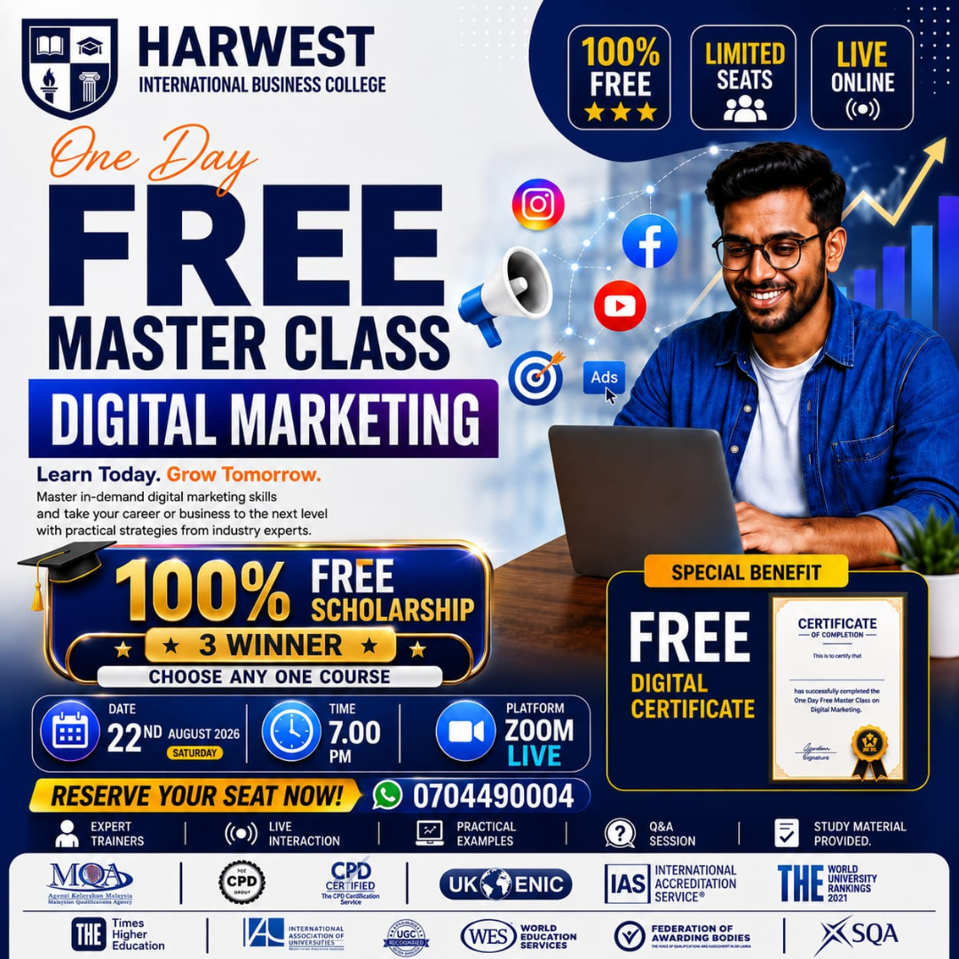 DIPLOMA IN DIGITAL MARKETING MASTER CLASS