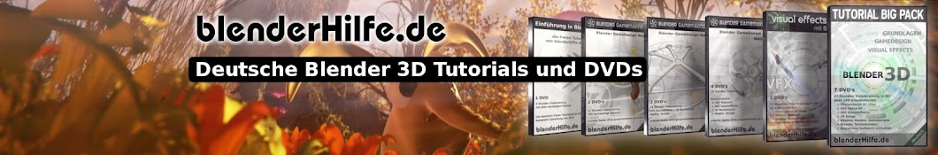 Blender 3D Tutorials von blenderHilfe.de YouTube channel avatar