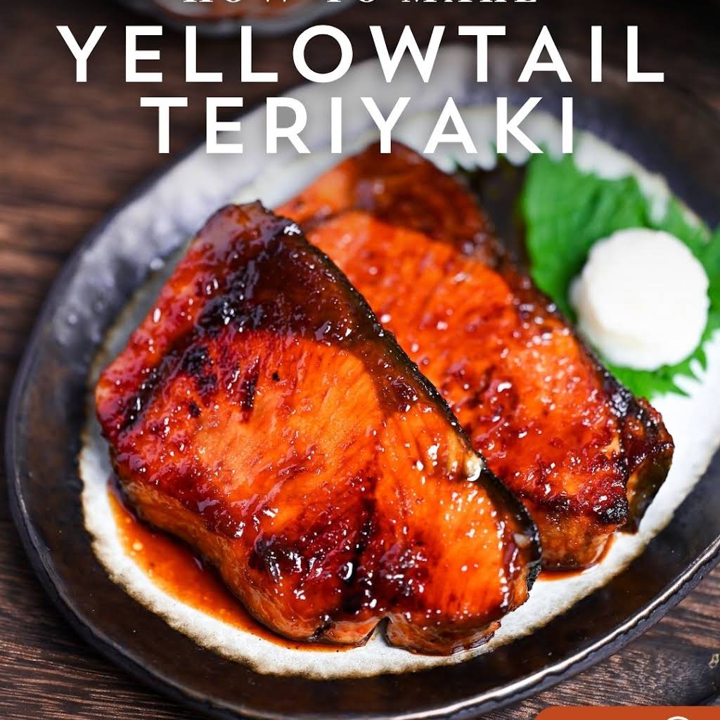 How to Make Yellowtail Teriyaki (Buri no Teriyaki) Save this