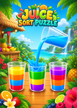 Juice Sort Puzzle: Pour Your Way to Victory! — cover art