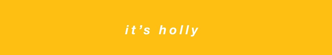 itsholly YouTube kanalı avatarı