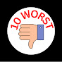 10 WORST logo