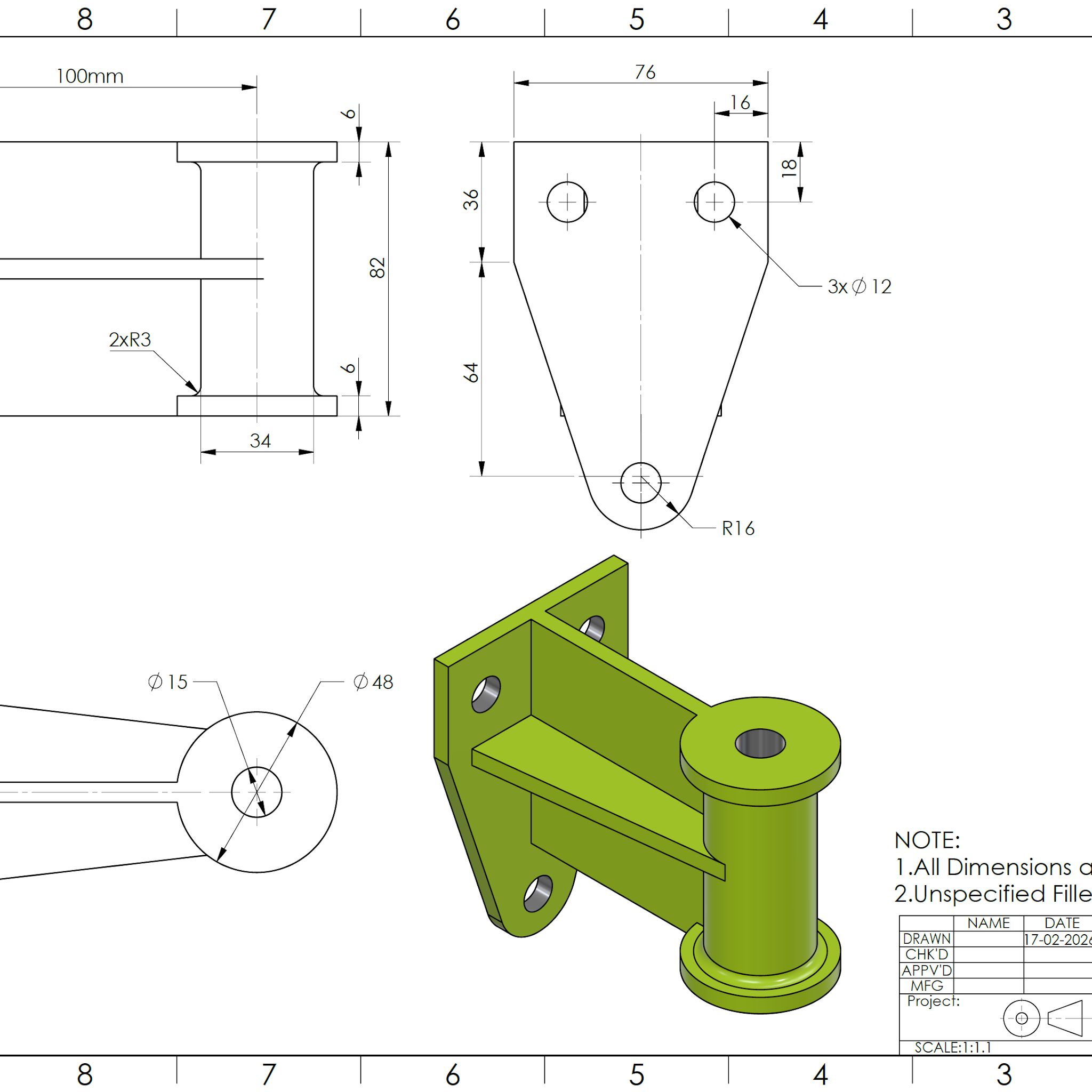 Post from CAD CAM TUTORIAL BY MAHTABALAM