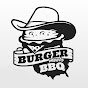Burger meets BBQ logo