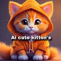 Ai cute  kitten’s  logo
