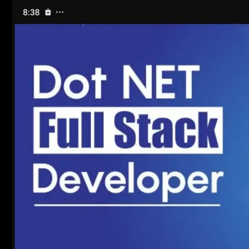 Dotnet developer webdevelopment 