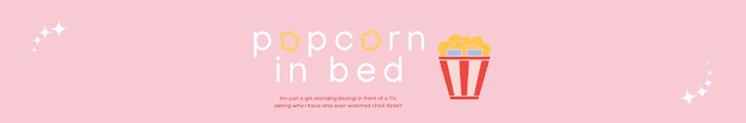 Popcorn In Bed Banner