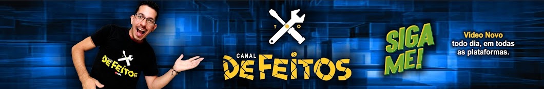Canal DeFeitos YouTube channel avatar