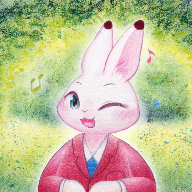 ふえ吹き野うさぎ