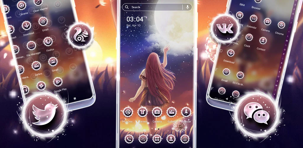 Anime Alone Girl Theme Apk Download For Android Themes