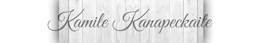 Kamile Kanapeckaite LT YouTube channel avatar