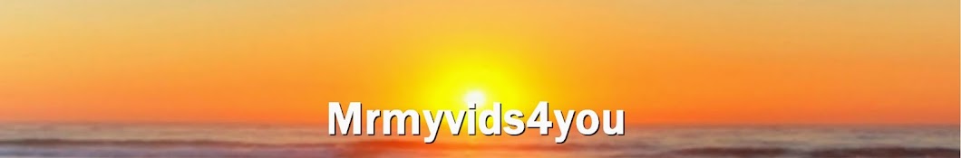 MrMyvids4you YouTube kanalı avatarı